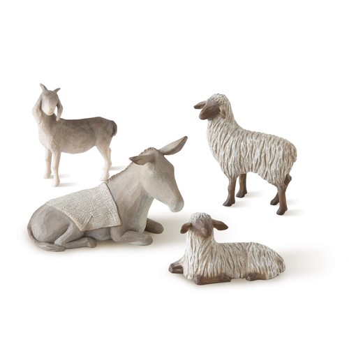 Willow tree sheltering animals - willow,