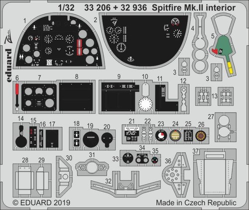 Eduard 33206 supermarine - eduard,