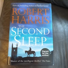 Robert Harris signed book The