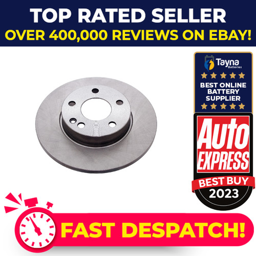 Brake discs pair - discs, fits