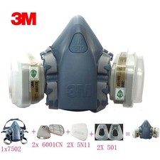 Original 3M 7502 7 Piece Suite