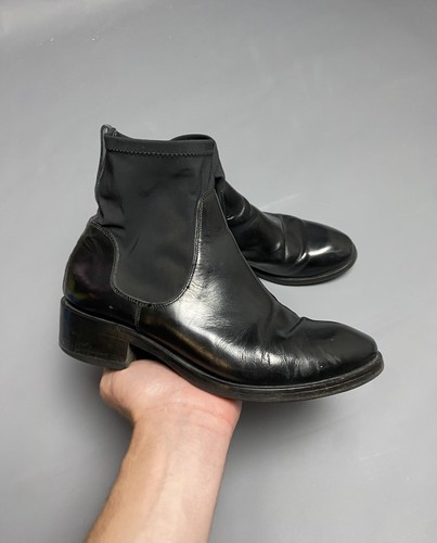 Acne womens black leather - acne,