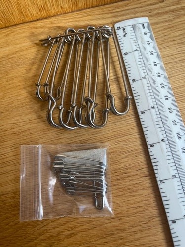 Scottish kilt pins - and, safety