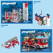 Playmobil * FIRE STATION 4819 4820 4821 4822 4825 7465 * SPARE PARTS SERVICE *