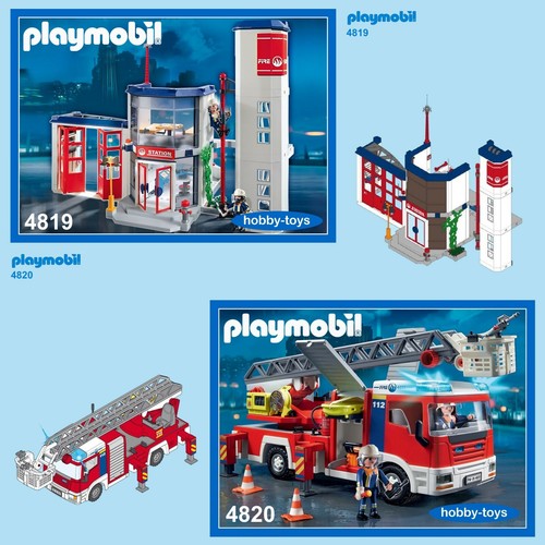 Playmobil fire station 4819 - playmobil,