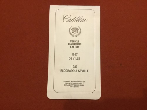 1987 cadillac deville - cadillac,