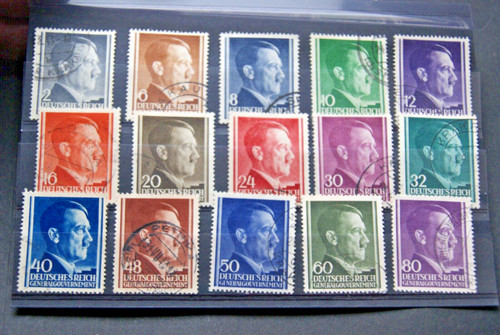 German stamps 1941 third - german,