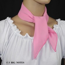 50s Style PINK Sheer Chiffon