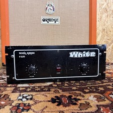 Vintage 1970s White / Matamp Tour Range F320 Solid State Stereo Power Amplifier