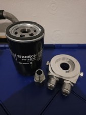 Oil Cooler Sandwich Plate Filter Adaptor AN10 M20X1.5 3/4-16UNF 1/8" NPT ALLOY