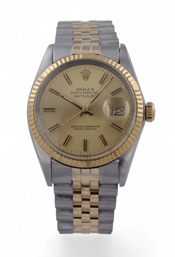 1985 rolex datejust - rolex, gold