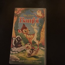 Walt Disney Classics Bambi VHS
