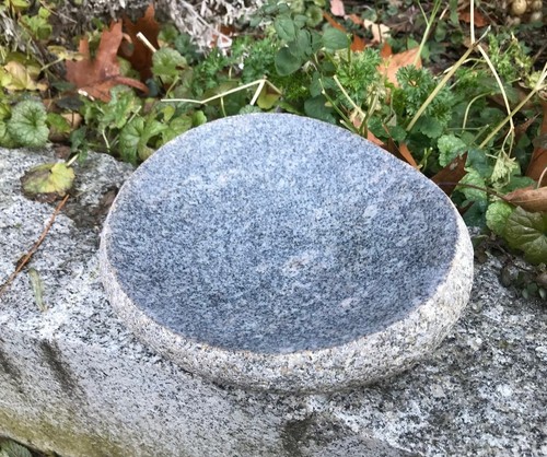 Natural riverstone bird - riverstone,