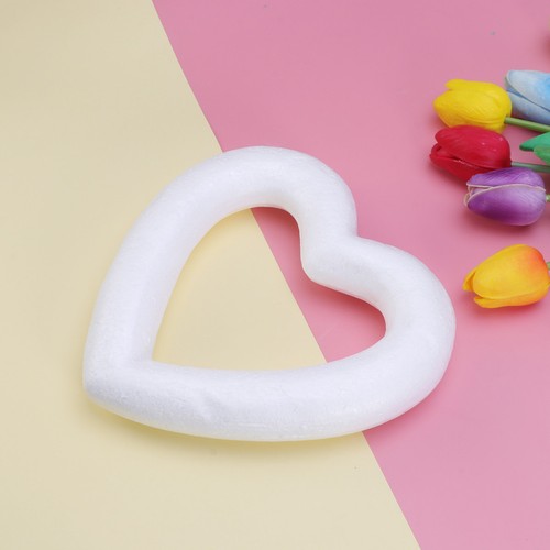 Craft hearts durable white - hearts,