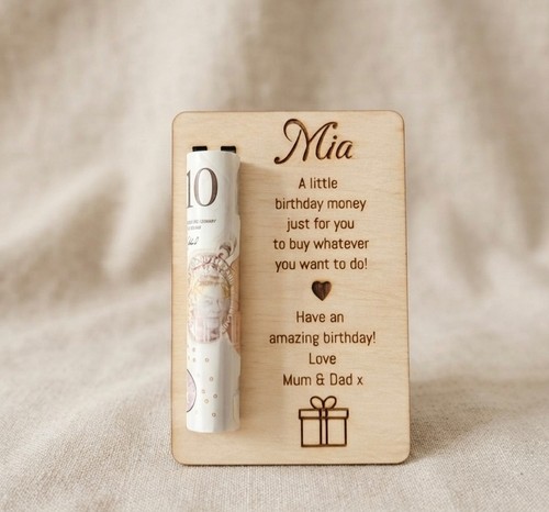 Personalised money holder - , |
