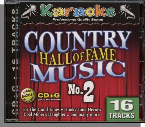 Karaoke country music - cd+g,