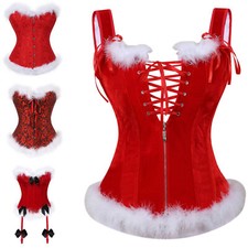 Womens Christmas Corset Top