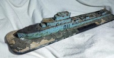Original HMS IMPULSIVE WW2 Model Ship Navy Dunkirk Sank German U-45