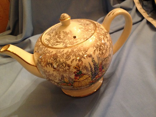 Vintage antique sadler tea pot - antique,