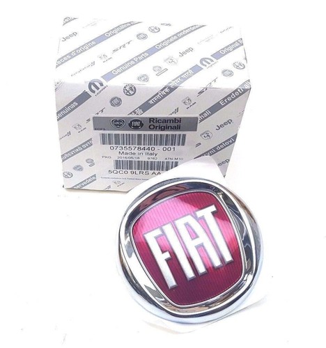 Badge front grille - grille, "fiat"