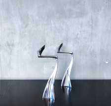 Vintage 1990s cast aluminium