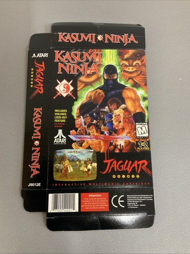 Atari jaguar kasumi ninja and - ninja,