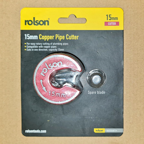 Rolson 15mm soil pipe cutter - rolson,