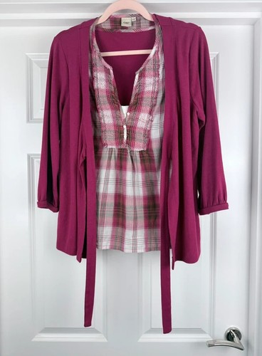 Cotton traders ruby pink plaid - cotton,