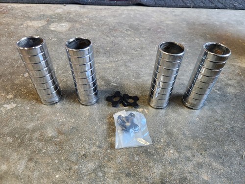 Haro spider pegs chrome nos - haro,