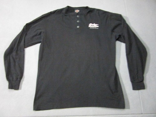 Vintage harley davidson henley - vintage,