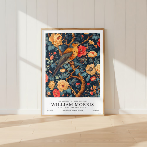William morris bird print - bird,