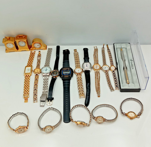 Job lot gents ladies watches - job,