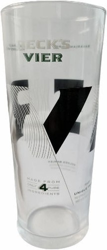 Becks vier pint glasses - becks,