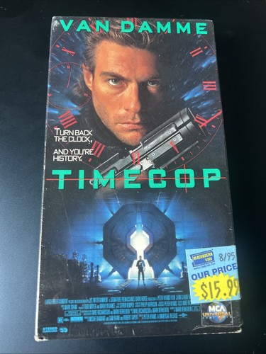 Time cop the movie vhs - time,