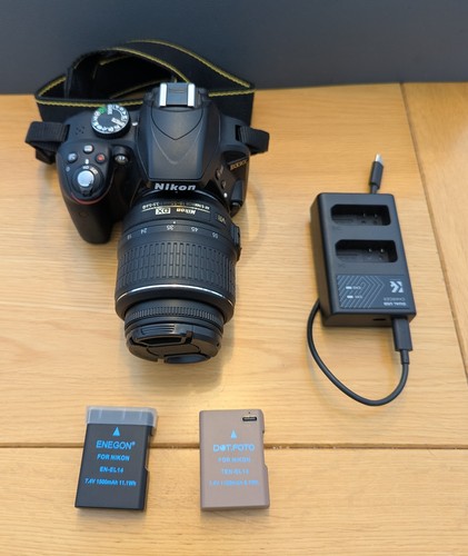 Nikon d3300 camera complete - d3300,