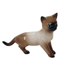 Vintage Siamese Cat Ornament