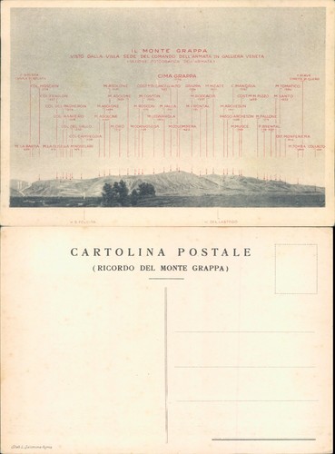 Monte grappa war plan the - monte, grappa,