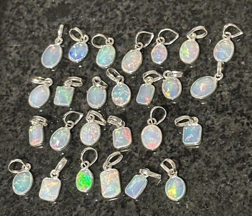 Ethiopian fire opal faceted - fire,