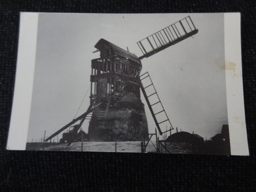 Wrawby post mill derelict - wrawby, 1961