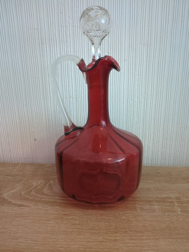 Antique victorian cranberry - antique,