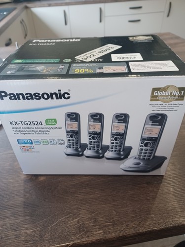 Kxtg 2524 quad panasonic - kxtg,