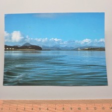 Vintage Postcard The Skyline of Skye from The Kyle-Kyleakin Car Ferry