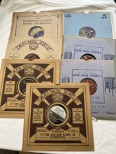 Bundle Of 7 x Vintage 10” Vinyl Records 78rpm