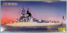 Heller 1/400 - Richelieu WWII French Navy Battleship Model Ship Kit