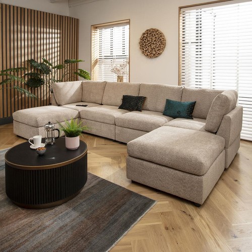 Seat shaped corner sofa - u,