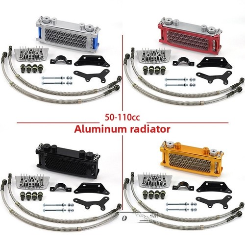 Aluminum oil cooler radiator - aluminum,