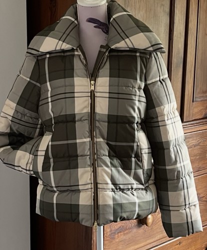 Gorgeous barbour tartan puffer - gorgeous,