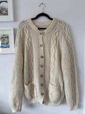 Hand Knitted Aran Wool