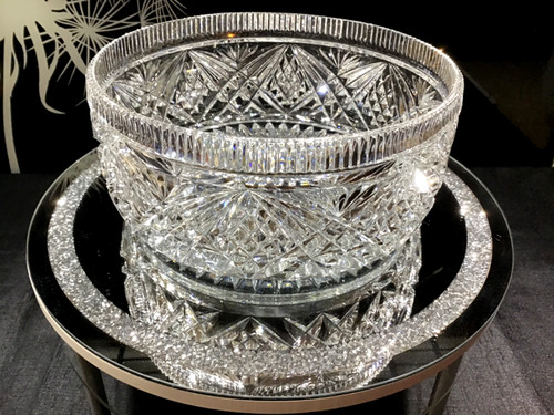 Vintage hand cut crystal - vintage,