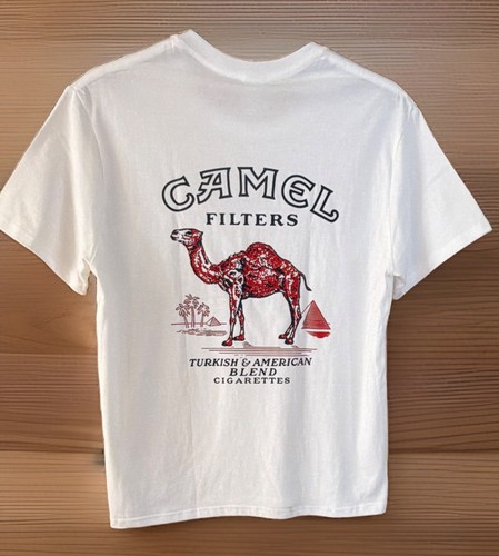 Camel men white graphic - camel,